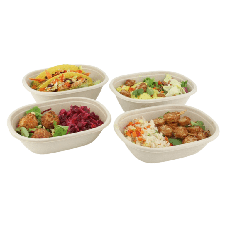 Sabert PUL18021 Eco Oval Street Bowl 620ml