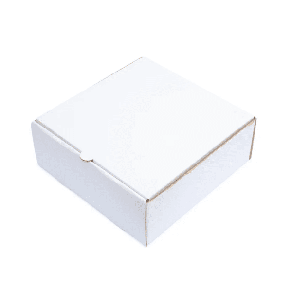 Corrugated White Cake Box 12x12x4"