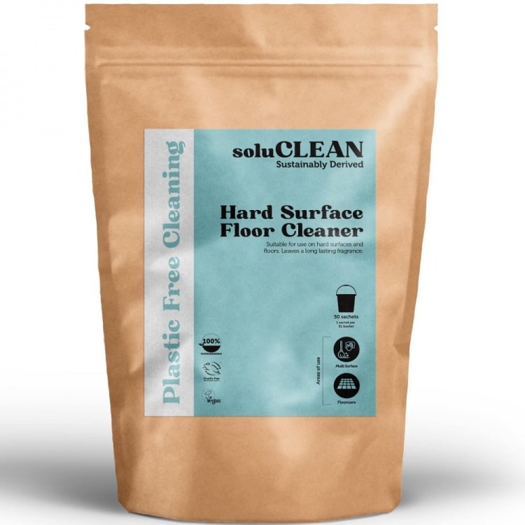 Hard surface floor cleaner (White background)