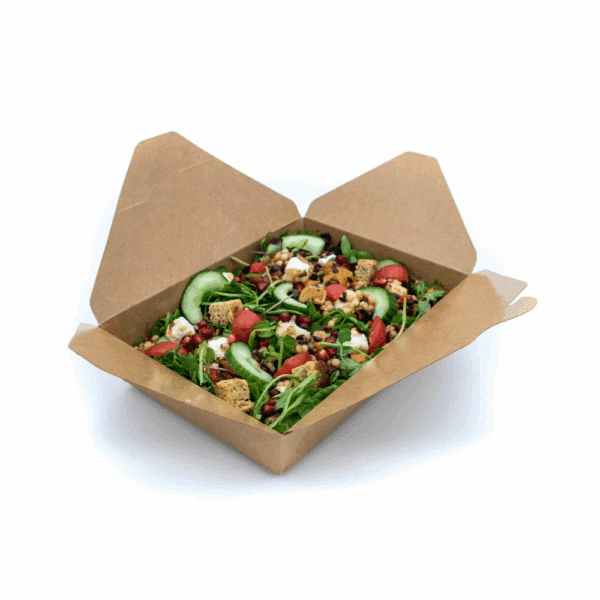 No.2 Leak Proof Kraft Deli Box