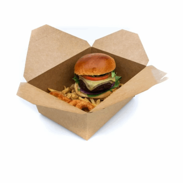 No.4 Leak Proof Kraft Deli Box