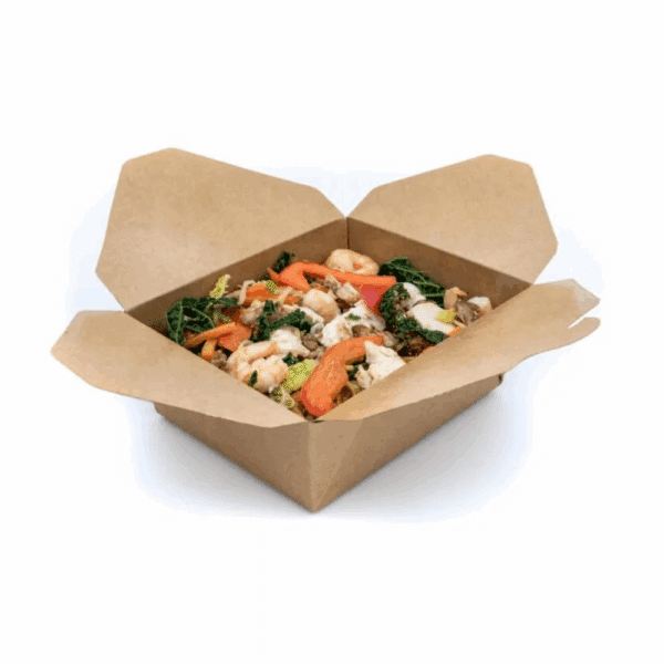 No.8 Leak Proof Kraft Deli Box