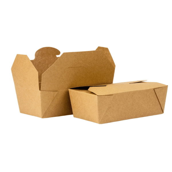 Rectangular Leak Proof Kraft Deli Box - Image 2
