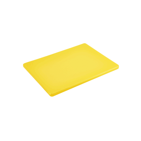 Yellow Low Density Chopping Board 18 x 12 x 0.5