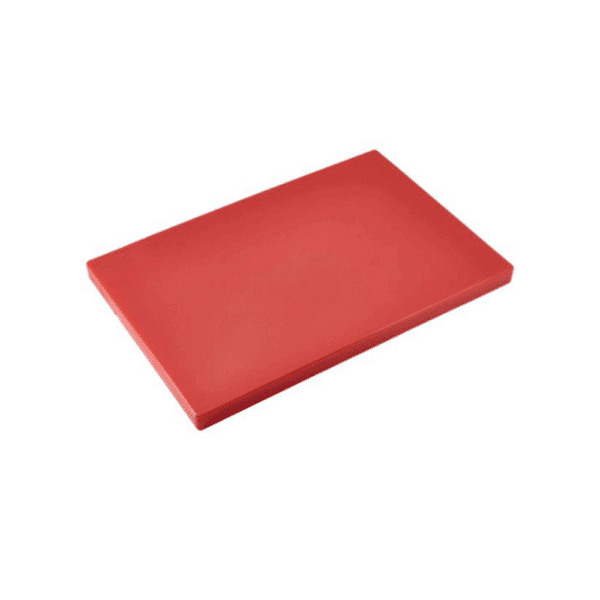 Red Low Density Chopping Board 18 x 12 x 1"