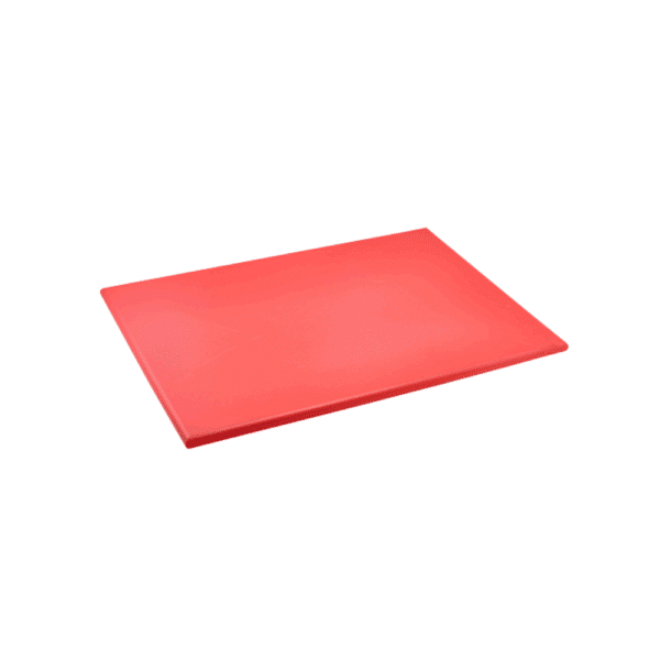 Red High Density Chopping Board 18 x 24 x 0.75"