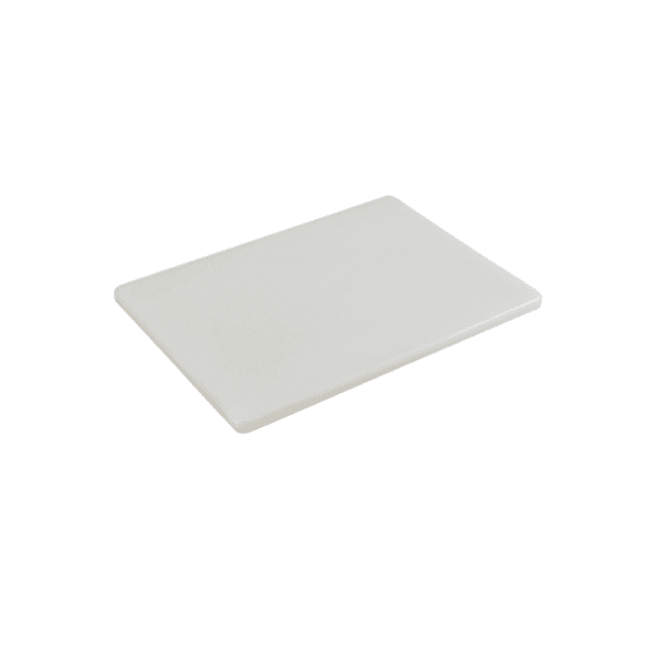 White High Density Chopping Board 18 x 12 x 0.5"