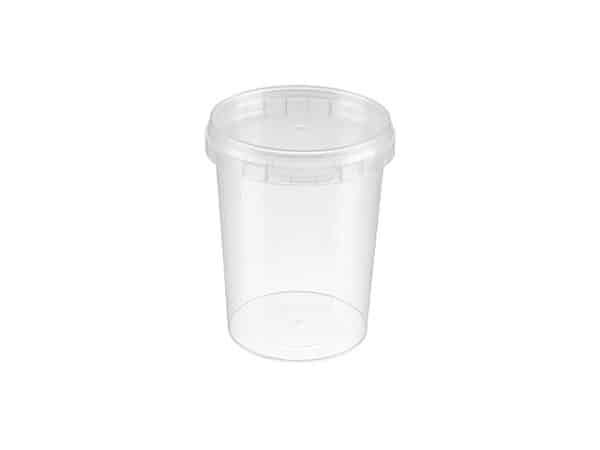520ml Round Tamper Evident Containers & Lids