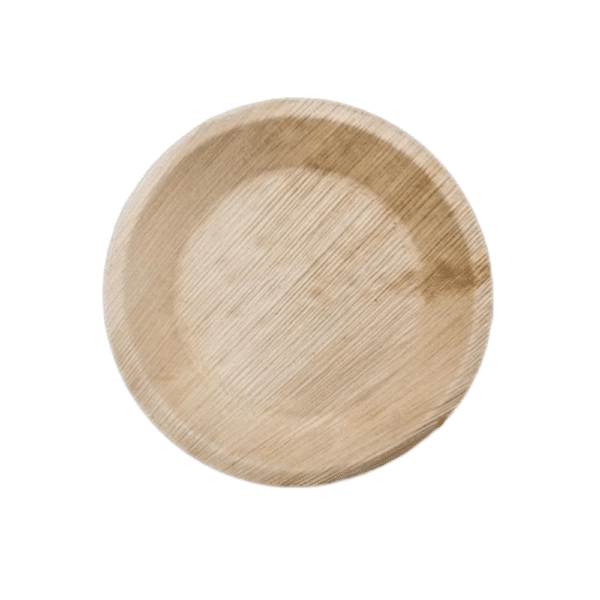 Palm Leaf Round Plate 20cm Deep