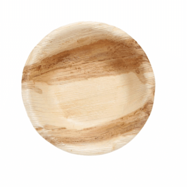 Large Palm Leaf Round Bowl 19cm