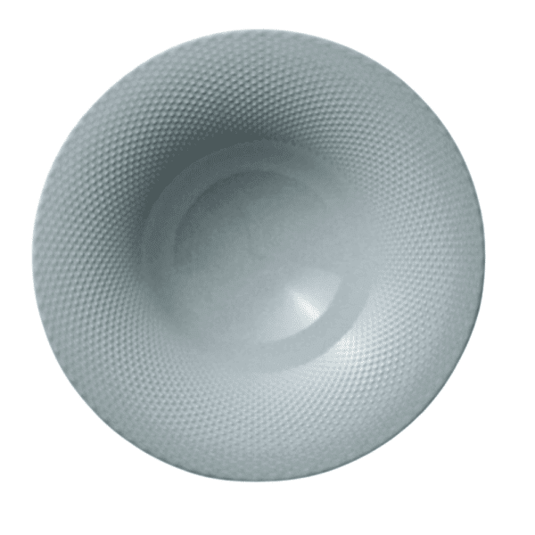 Plate Deep Round Coupe Embossed 27cm