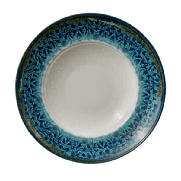 Plate Deep Round With Rim 27cm