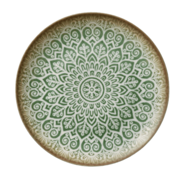 Plate Flat Round Coupe 25cm