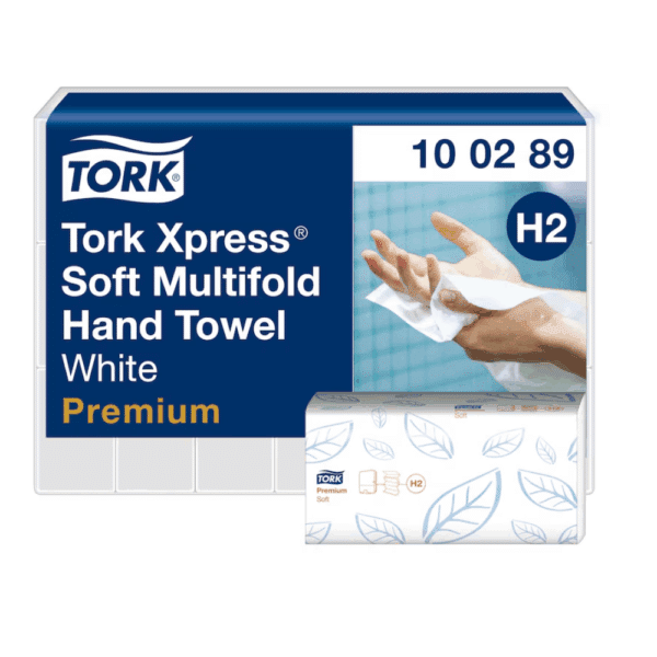Tork Xpress® Soft Multifold Hand Towels White H2