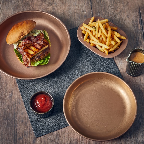 GenWare Copper Vintage Steel Pie Dish 16cm - Image 2